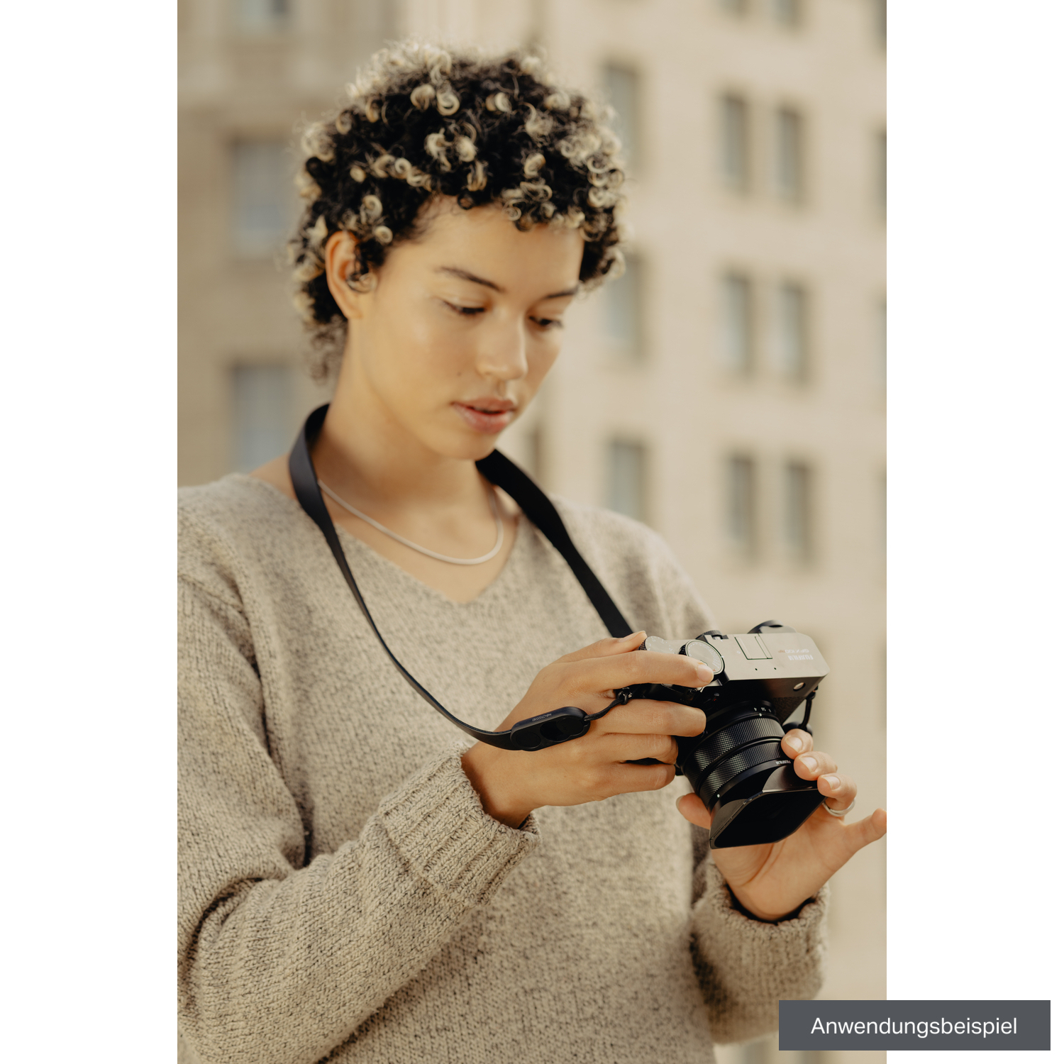 Peak Design Kameragurt Form Leather Standard schwarz