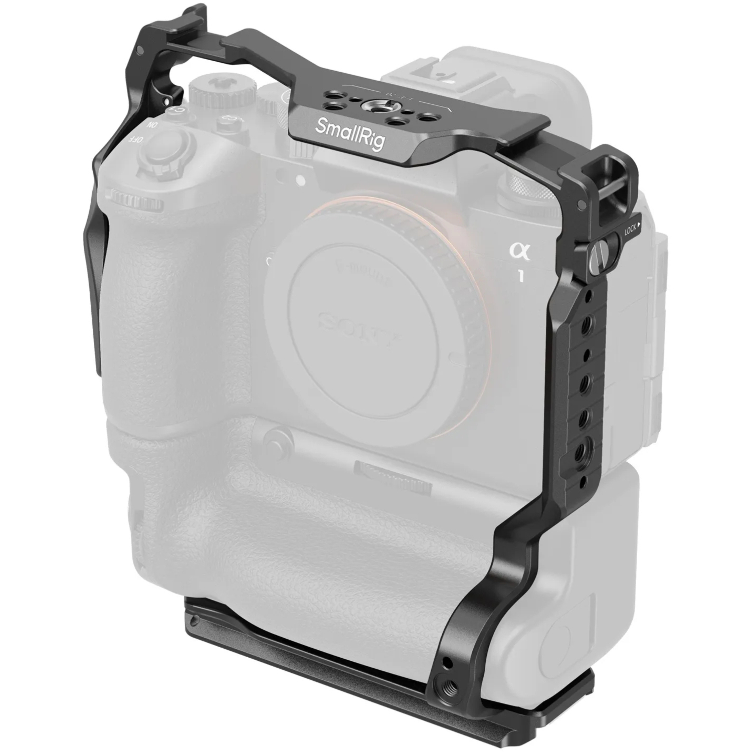 SmallRig Cage 5908 mit vertikalem Griff VG-C5 für Sony A1 II und A9 III