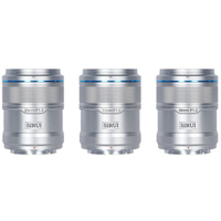 Sirui Sniper 23mm, 33mm und 56mm F1.2 APSC für Nikon Z-Mount Kit silber
