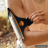 Fidlock HERMETIC Armband, schwarz-orange