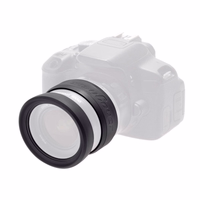 easyCover Lens Rim Stoßschutz-Set für Objektive 2-teilig 52 mm Schwarz