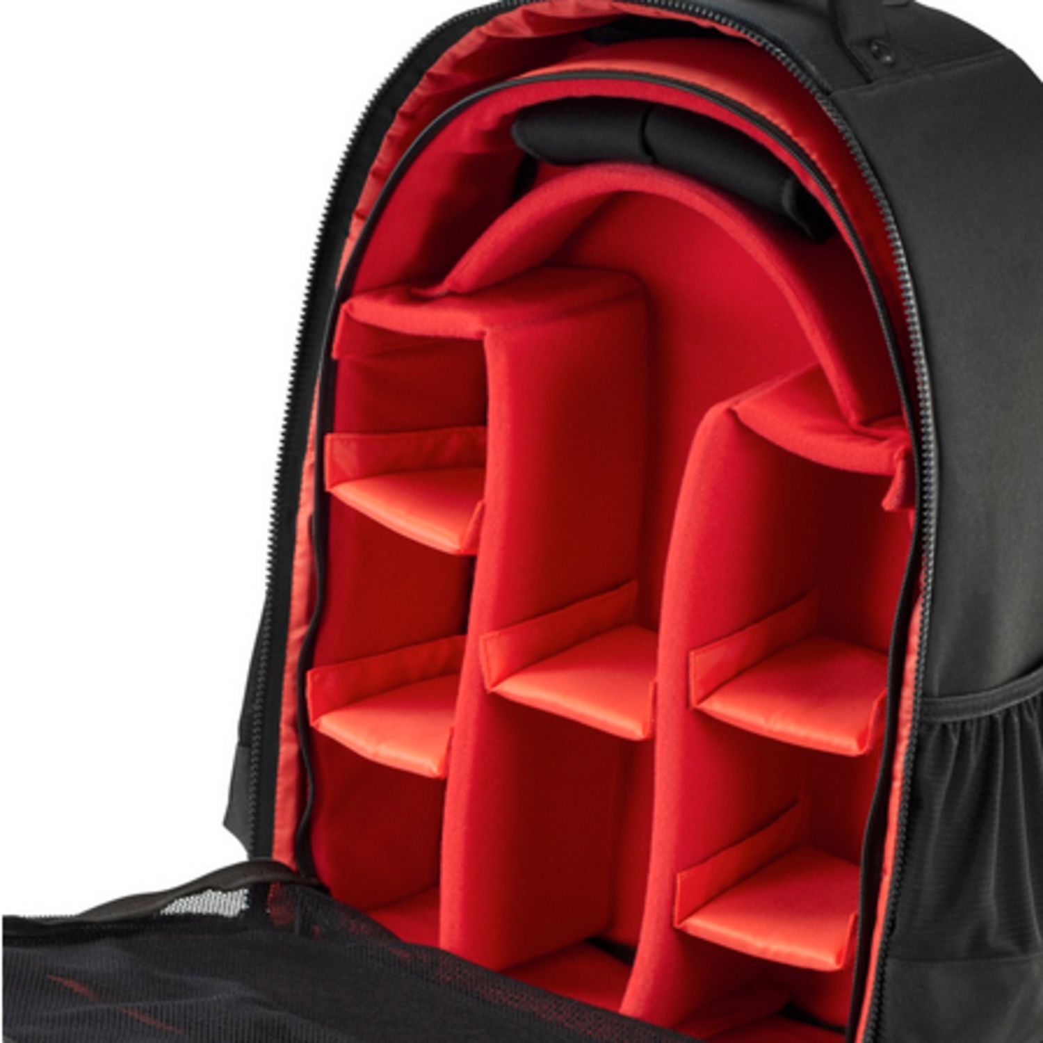 Hama Kamera-Trolley Ohio 200 schwarz/rot für Handgepäck 