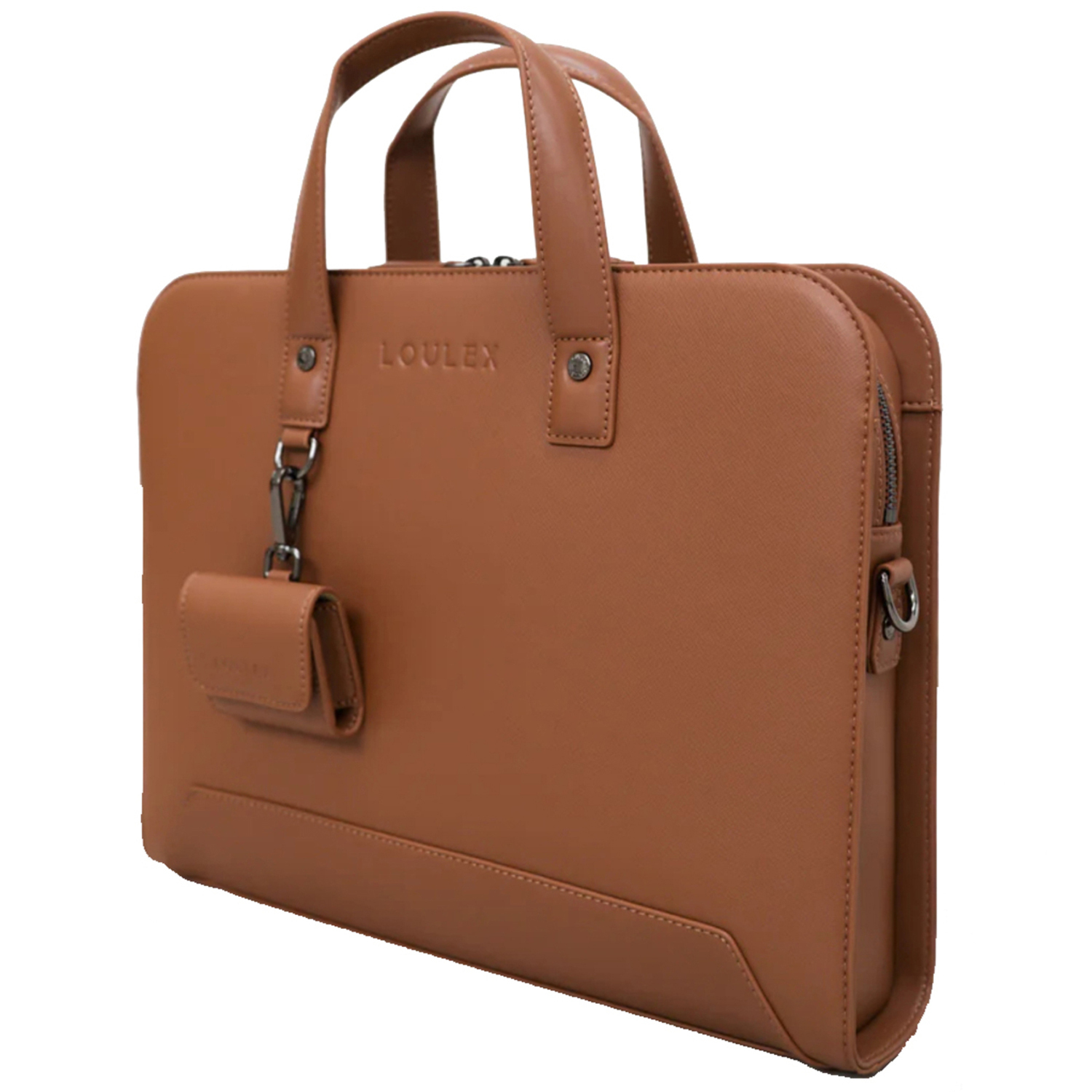 LOULEX Briefcase braun