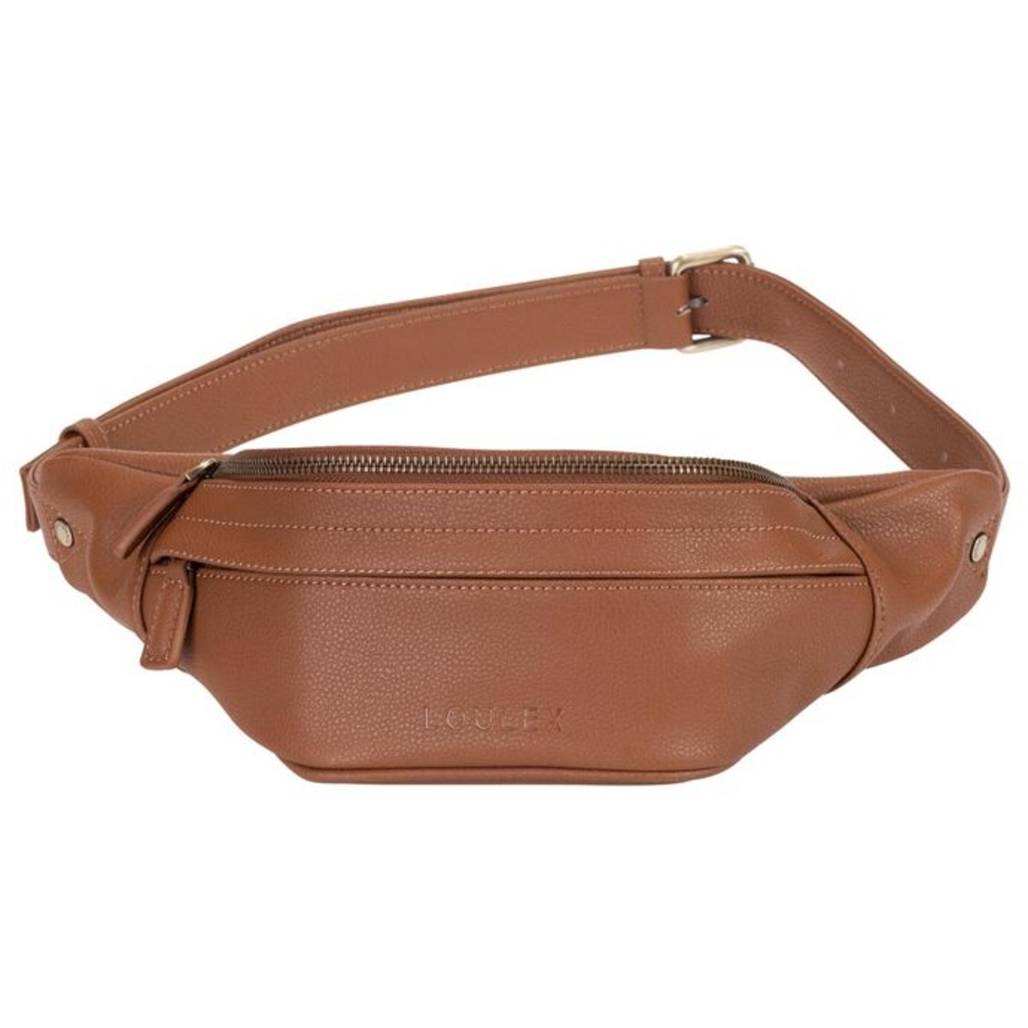 LOULEX Kompakttasche Mini Fanny Pack 2,7L braun