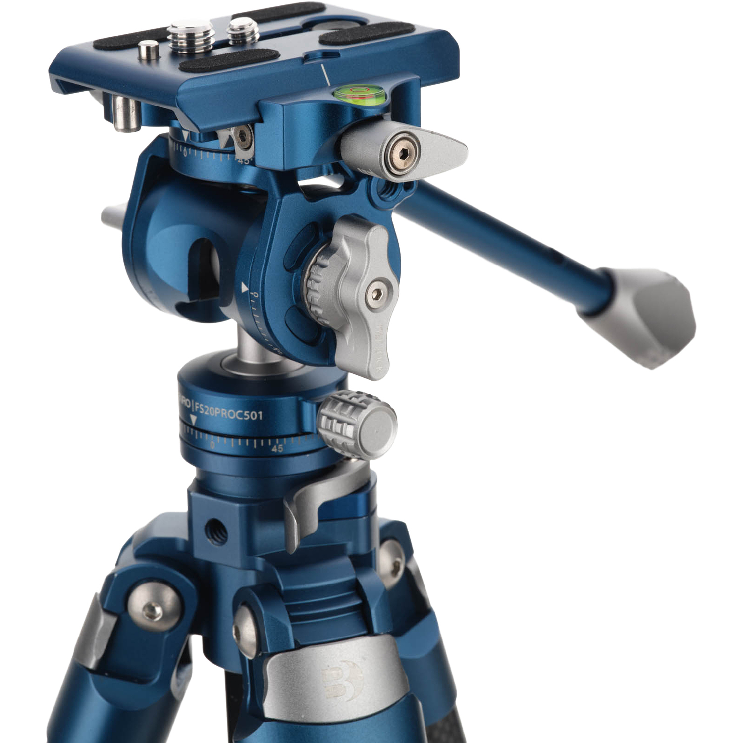 Benro CyanBird CF 2 mit FS20PROC501 Hybrid Foto/Video Kopf