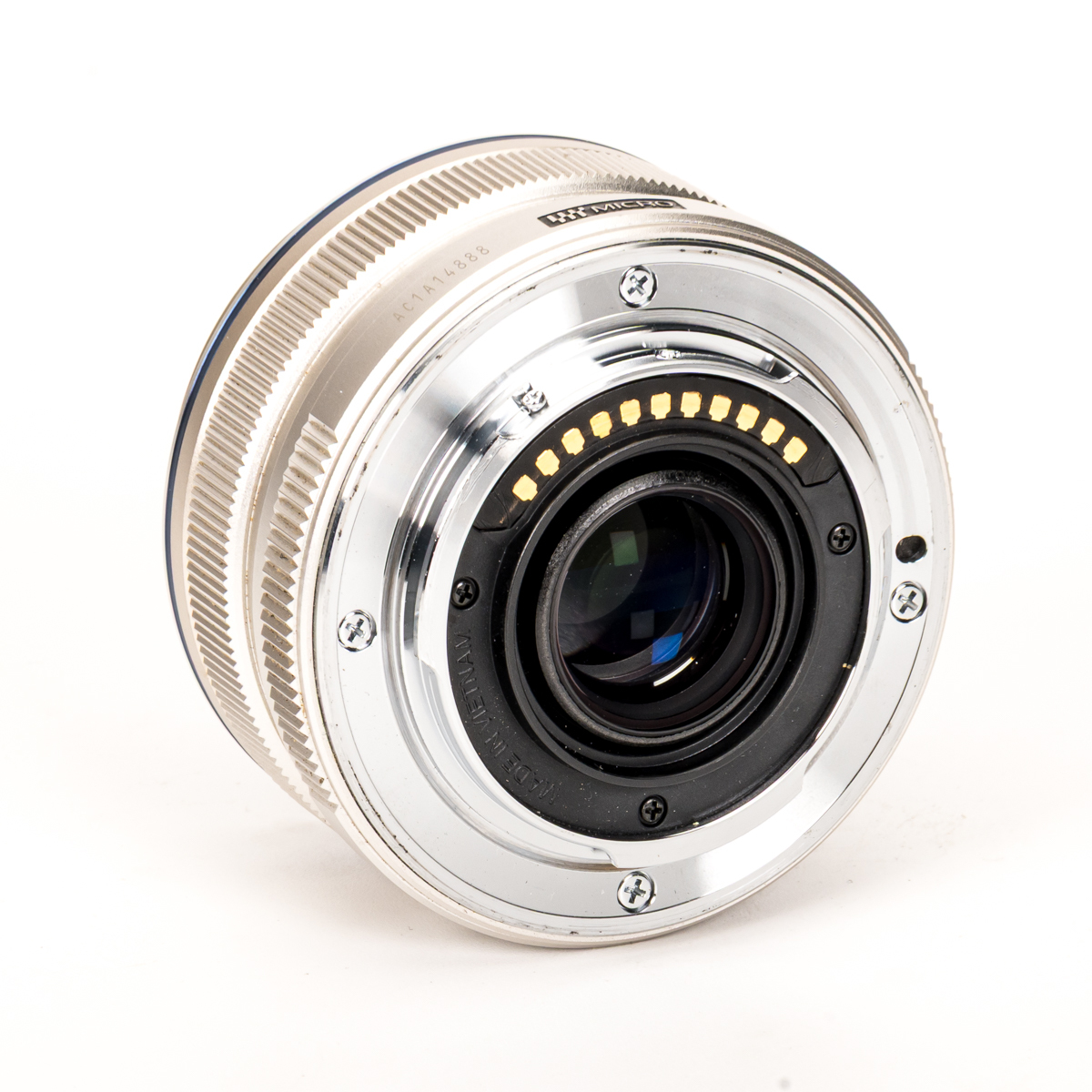 OM System M.Zuiko Digital 17mm F1.8 silber gebraucht