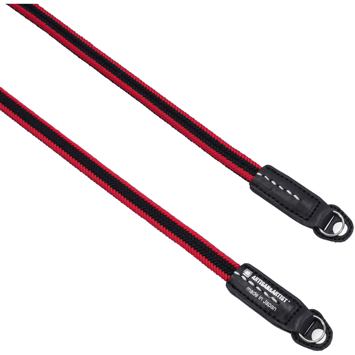 Artisan & Artist Kameragurt ACAM-320A Seide Langversion schwarz-rot