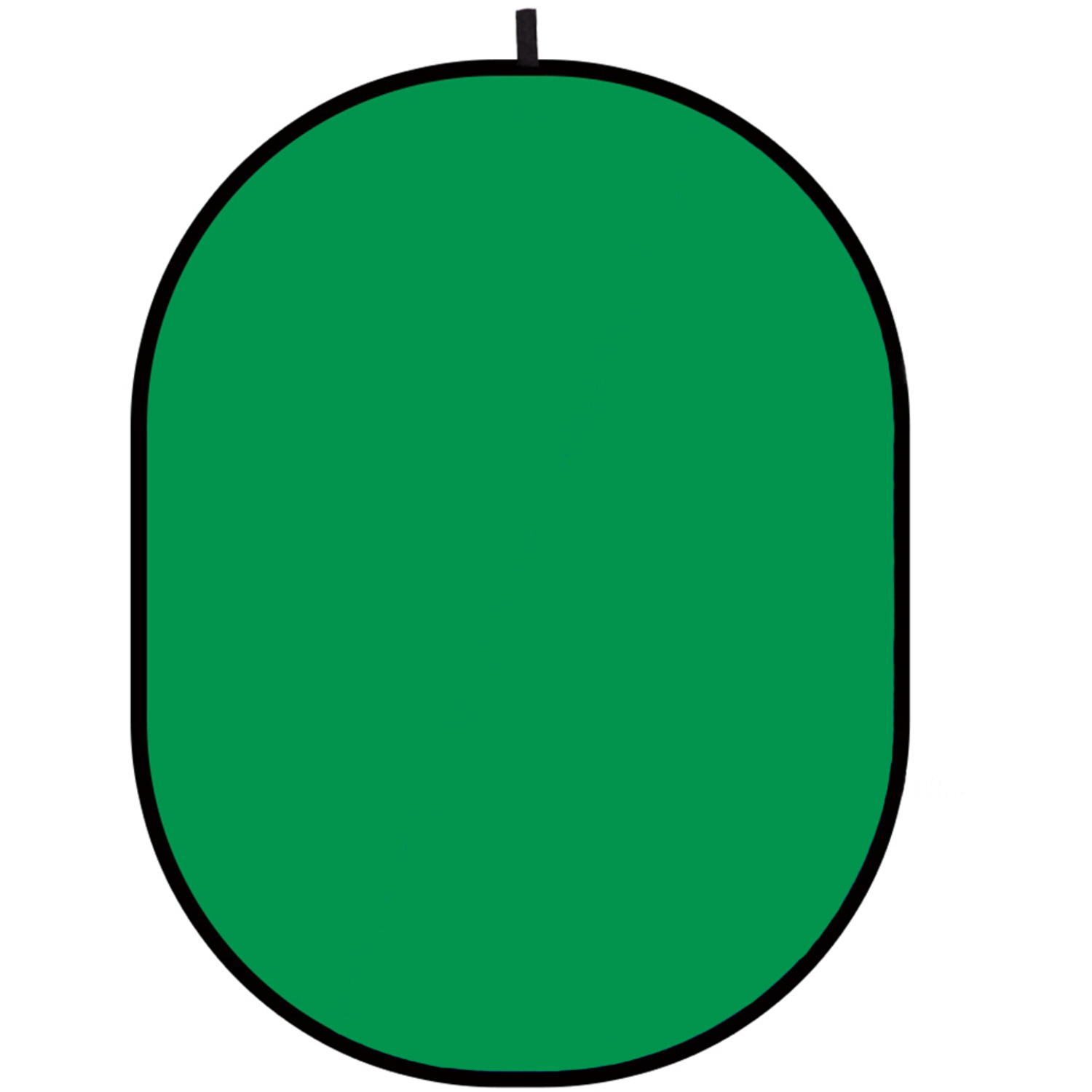 GlareOne Faltbarer Hintergrund 2-in-1, grün/blau