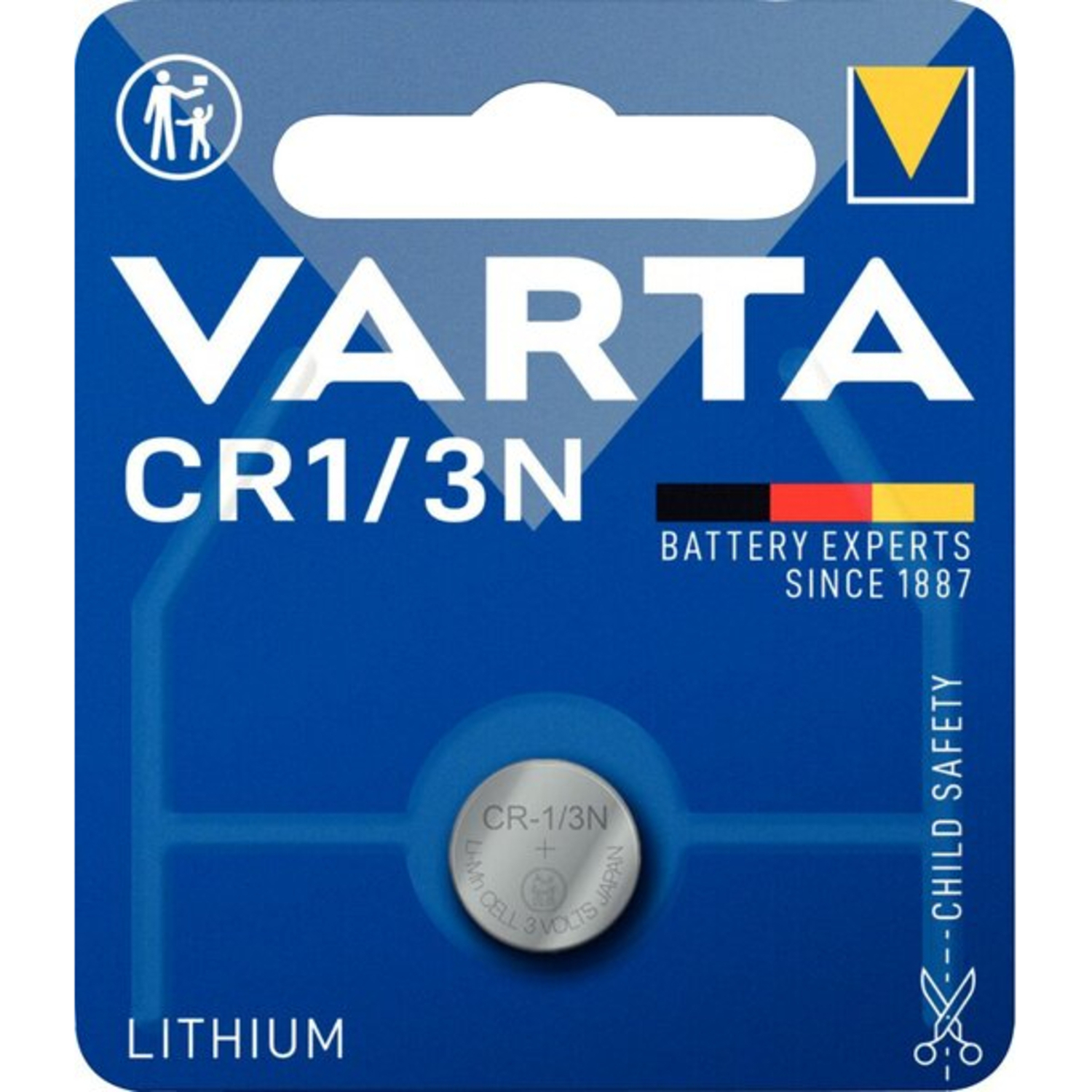 Varta Batterie CR1/3N Zylinder Lithium 3V
