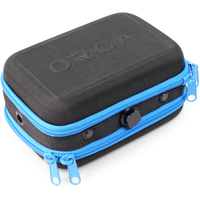 Orca OR-140 Hartschalen-Monitorkoffer mit integrierter Haube für 5 Zoll LCD-Monitore