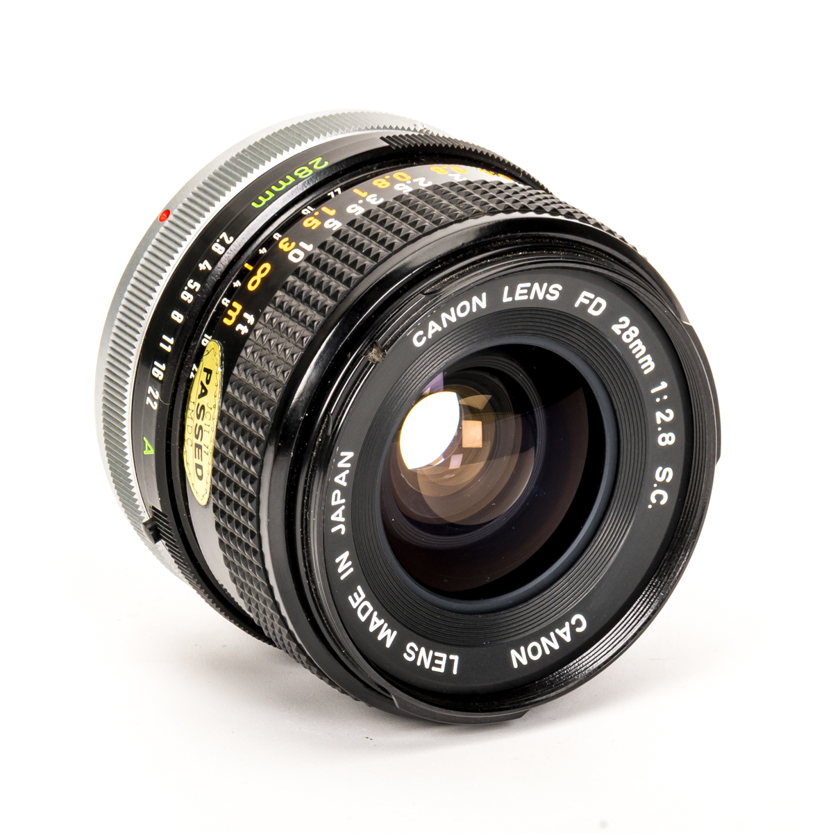 Canon FD 28mm/2,8 S.C. gebraucht