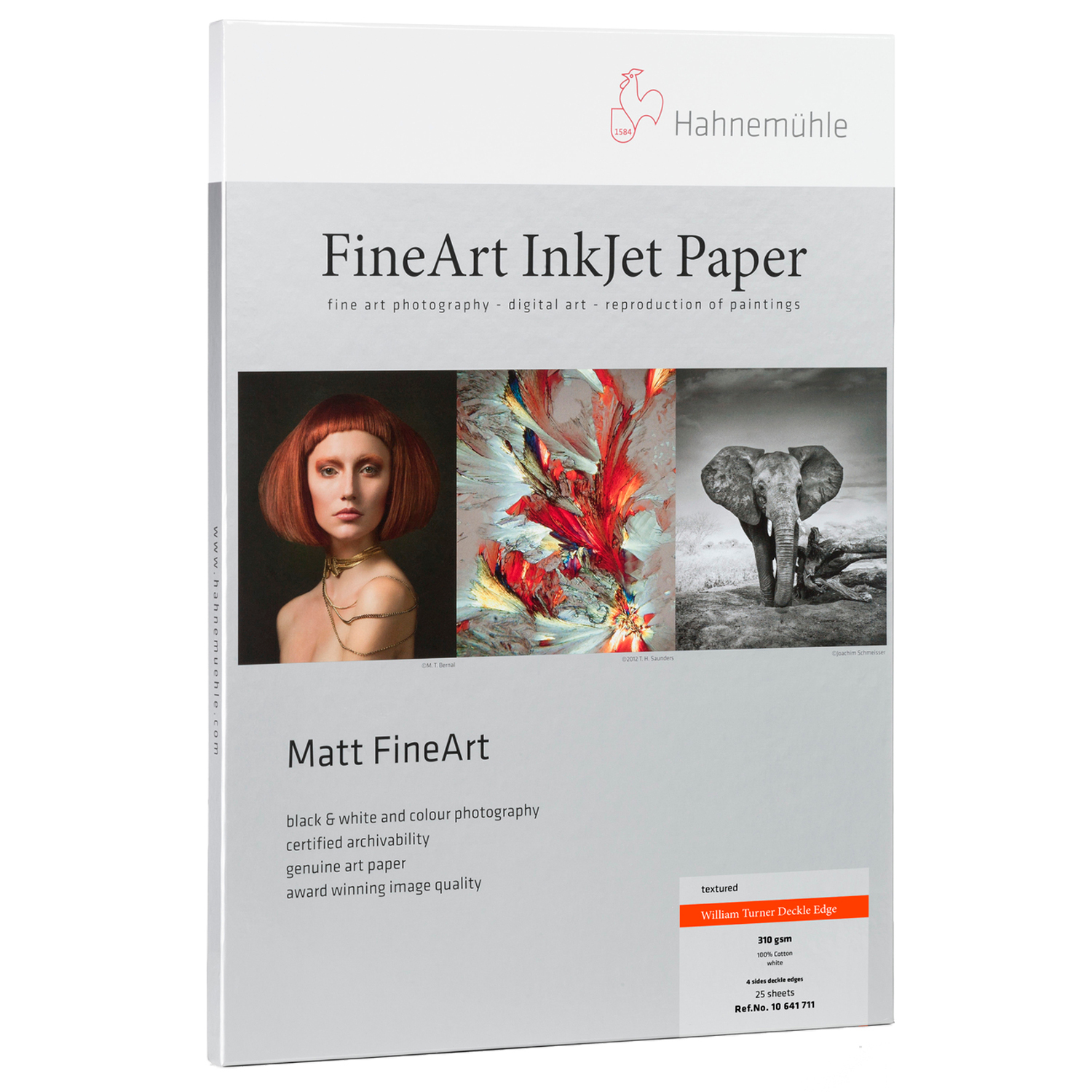 Hahnemühle William Turner Deckle Edge 310g/m² DIN A3+ 25 Blatt