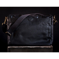 Bronkey Roma Camera Bag Waxed Canvas Black