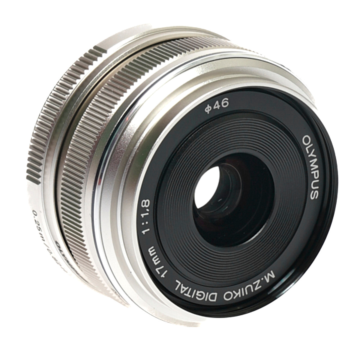 OM System M.Zuiko Digital 17mm F1.8 silber gebraucht