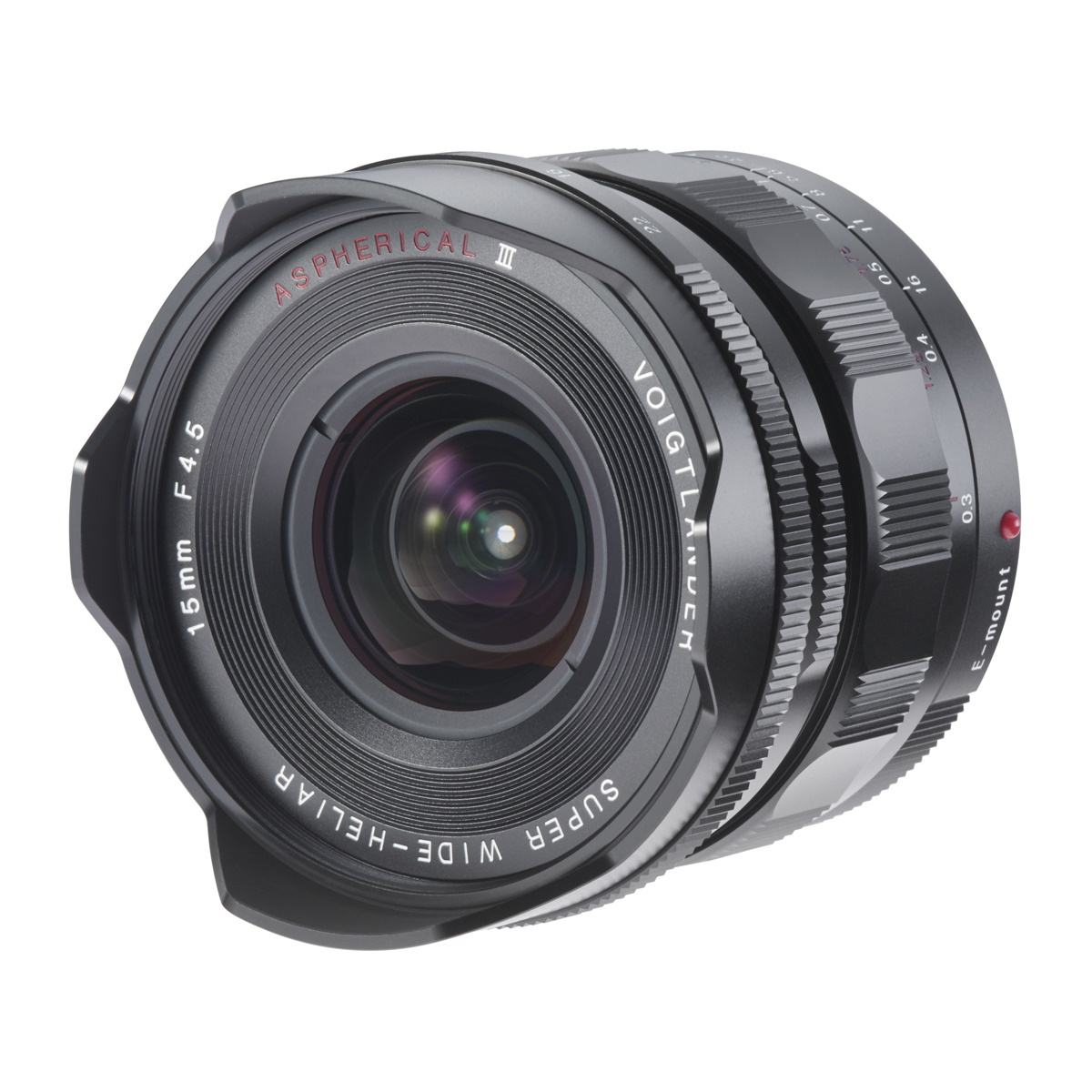 Voigtländer 15mm F4.5 Super Wide Heliar Asph. III für Sony E-Mount
