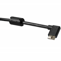 Tether Tools SuperSpeed USB 3.0 Micro-B 4,6m schwarz, rechtsgewinkelter Stecker