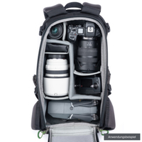 thinkTank Fotorucksack BackLight 18L Slate Black 