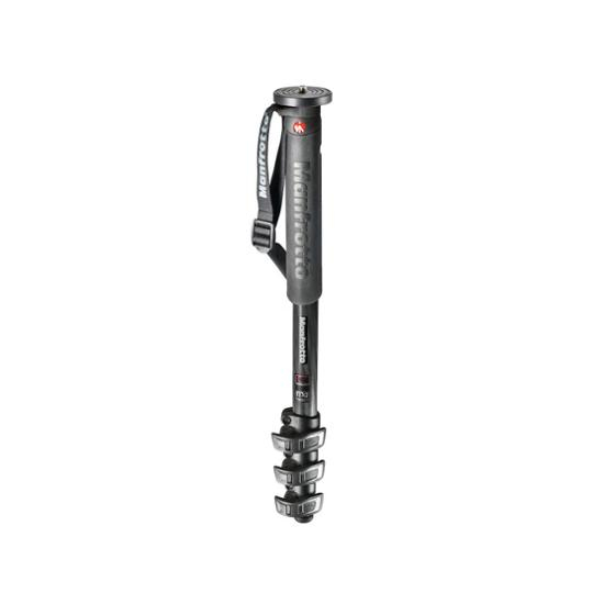 Manfrotto XPRO Einbeinstativ PRIME Carbon, 4 Segmente