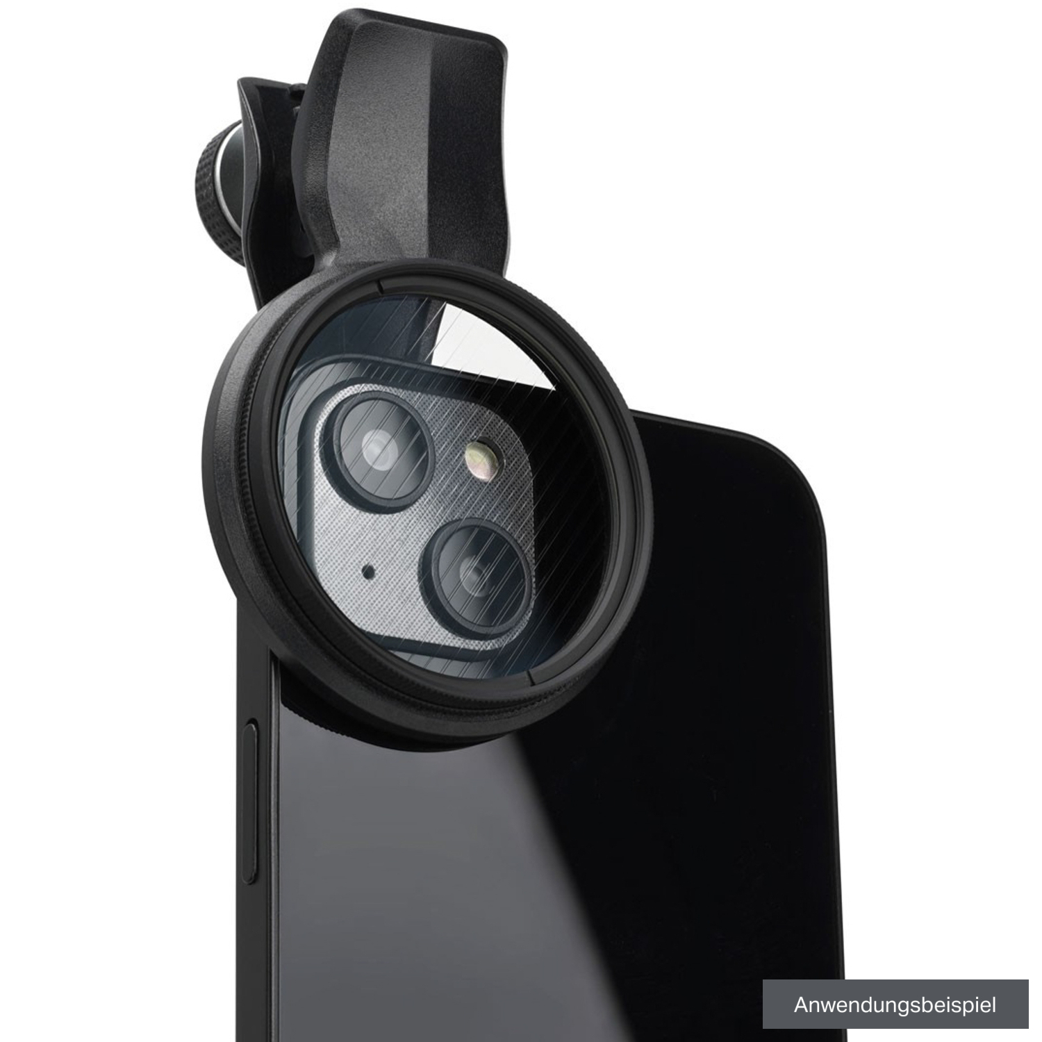 Kenko Anamorflare Clear Filter mit Filterclip Exapro für Smartphones