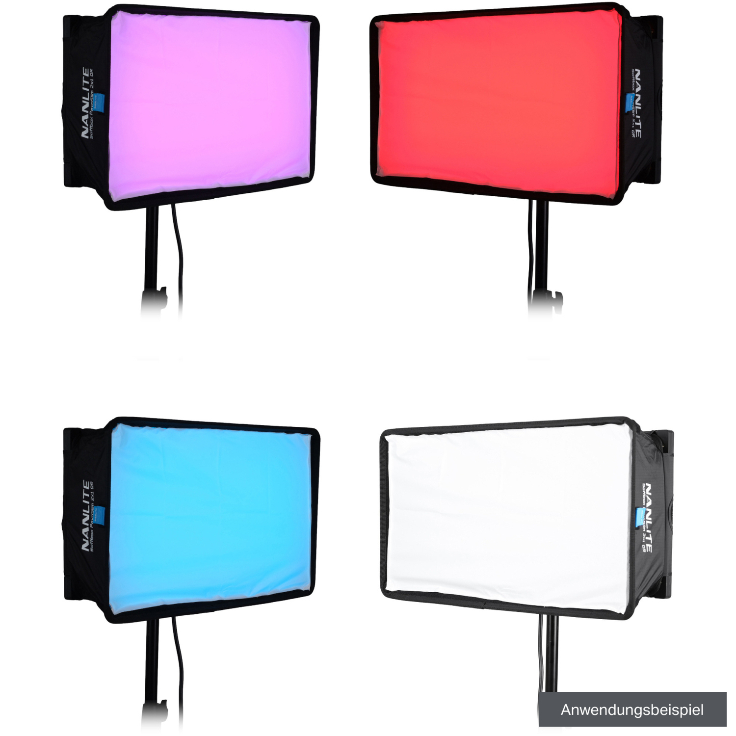 Nanlite Multifunktions-Flächenleuchte PavoSlim 120C Full-Color