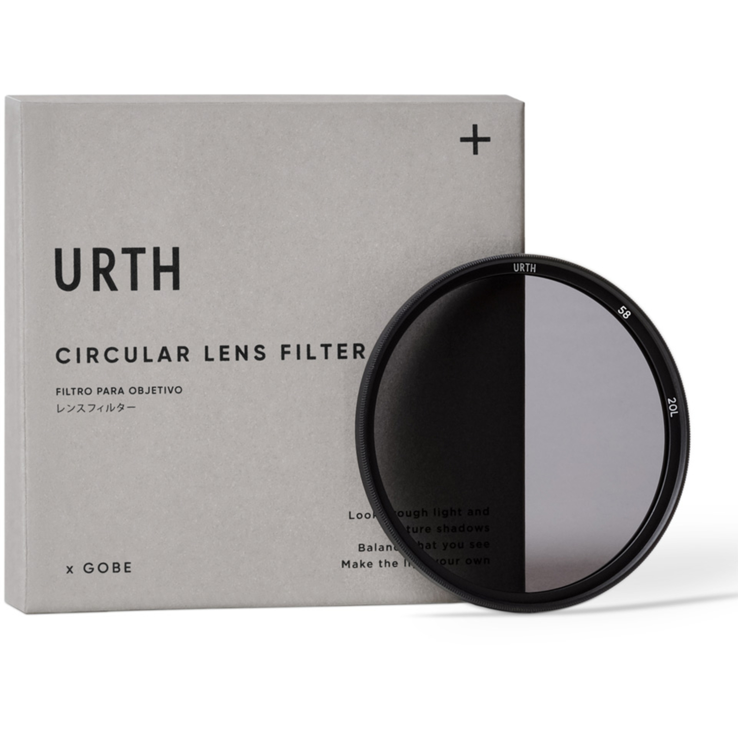 Urth 58mm ND4 Objektivfilter 2 Stop (Plus+)