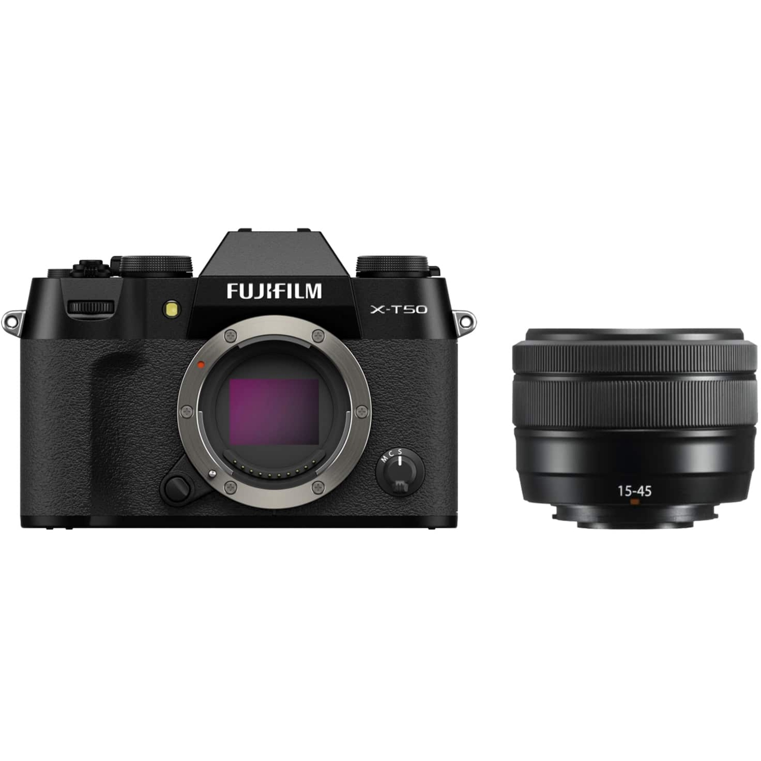 Fujifilm X-T50 mit FUJINON XC 15-45mm F3.5-5.6 OIS PZ schwarz