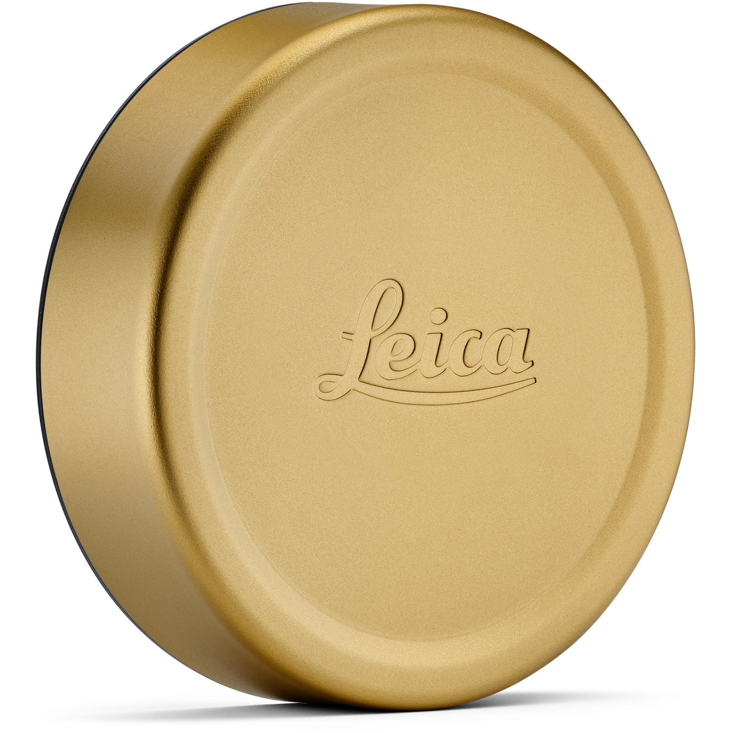 Leica Objektivdeckel Q E49 Messing gestrahlt