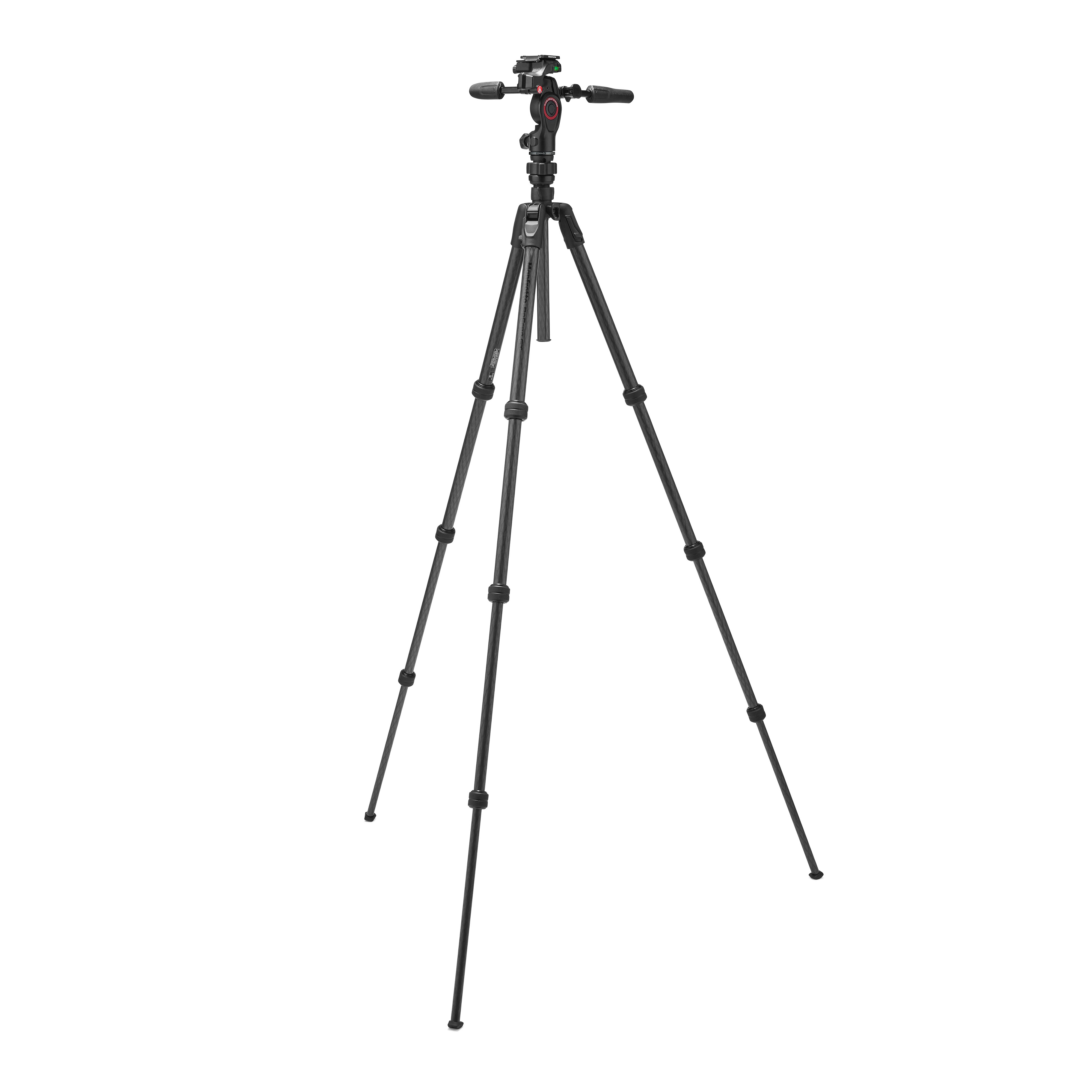 Manfrotto Befree GT PRO 3-Way Carbon-Stativ 