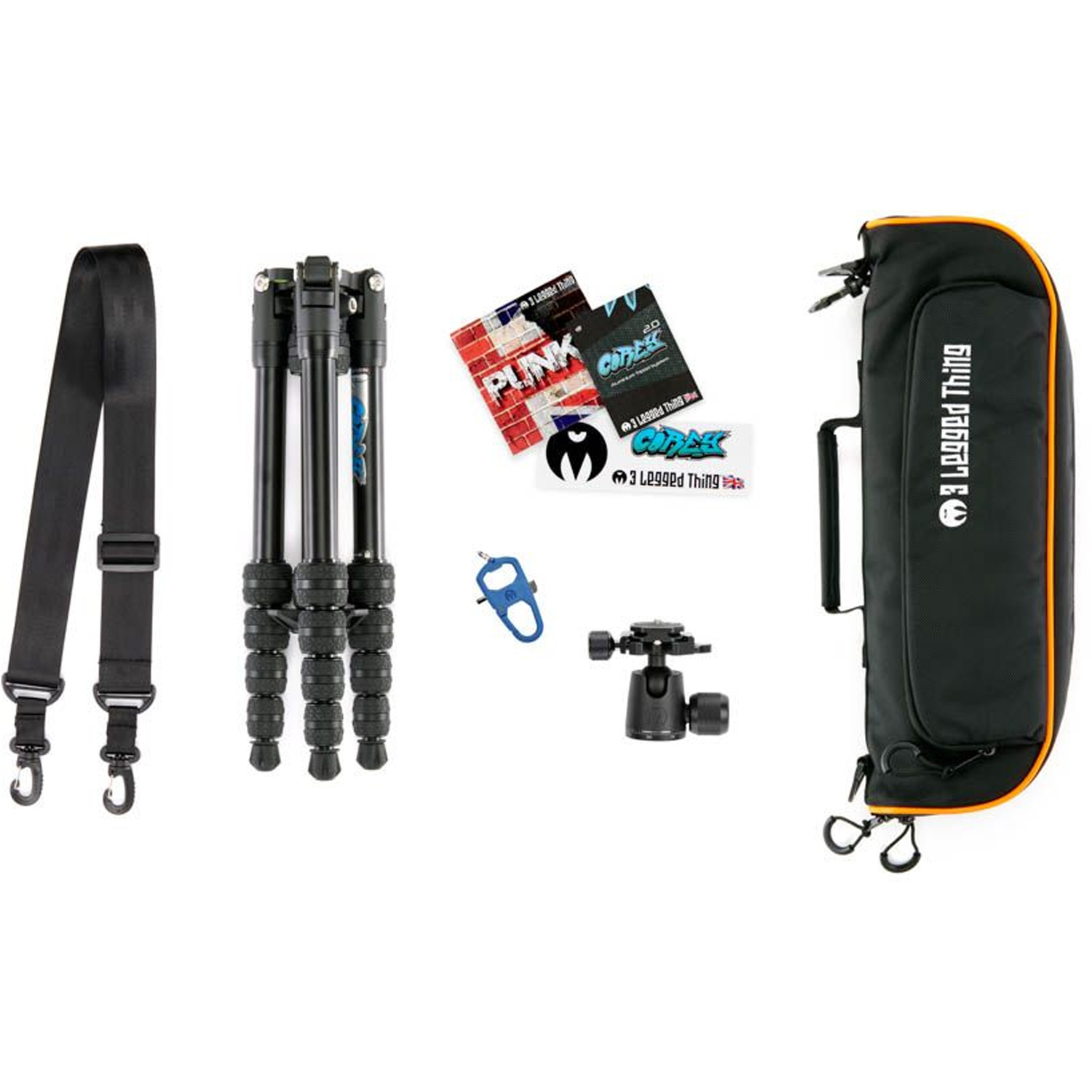 3 Legged Thing Punks Corey 2.0 Airhed Neo 2.0 Black Darkness