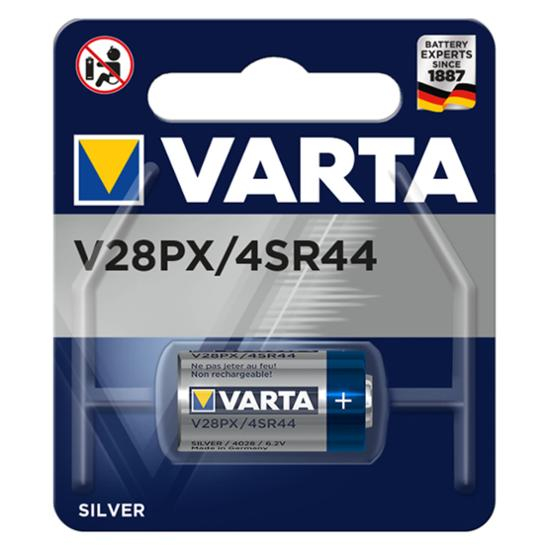 Varta Batterie V28PX/4SR44 Knopfzelle Silber 6,2V