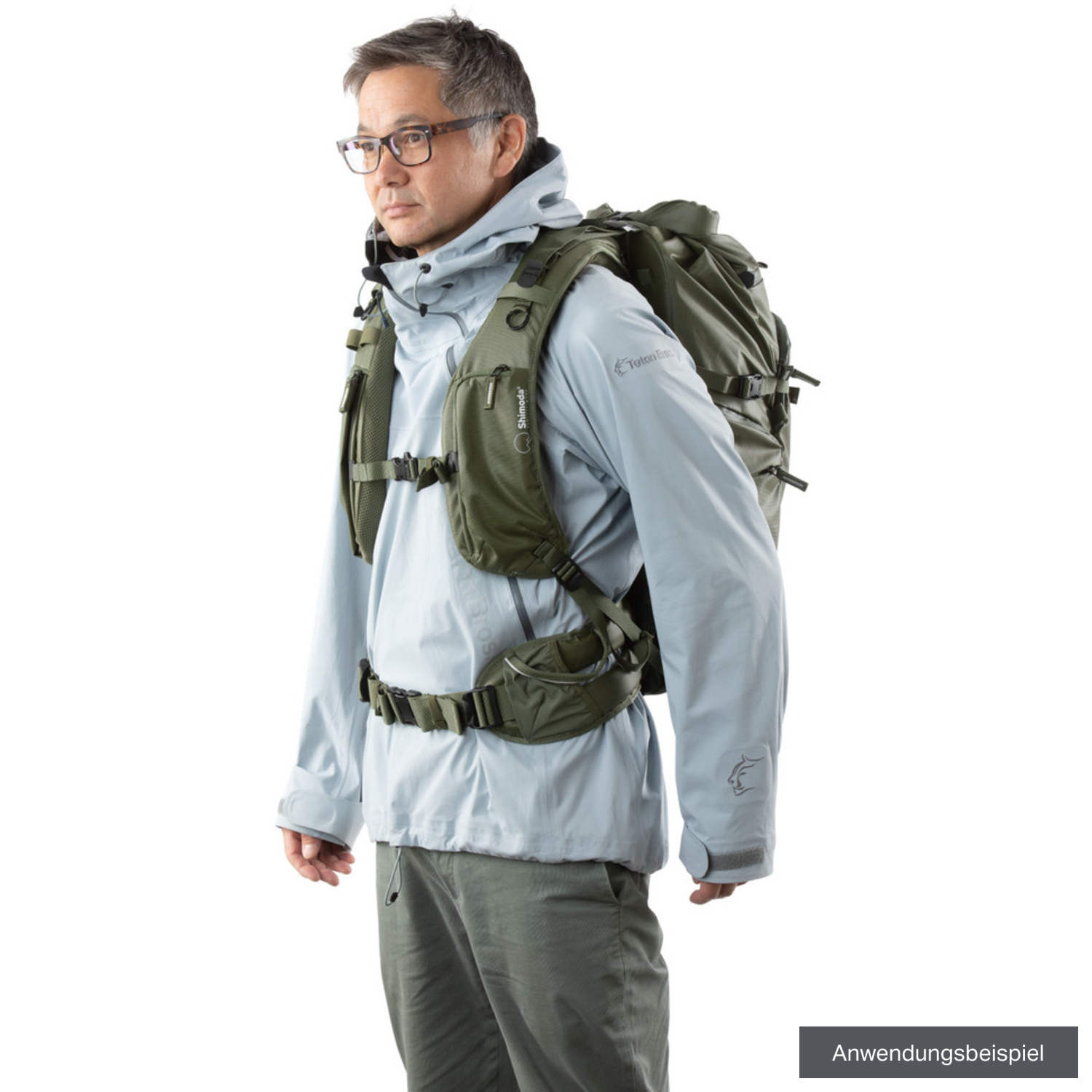 Shimoda Rucksackgurte Plus Armeegrün