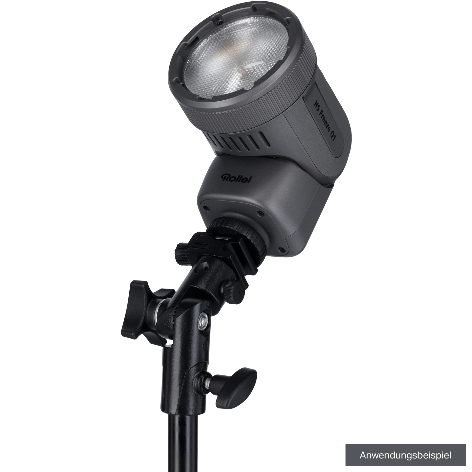Rollei Blitzneiger mit Schirmhalter für Aufsteckblitze