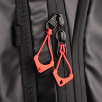 WANDRD WORRYLESS Zipper Puller rot