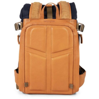 compagnon Fotorucksack the little backpack Gen III dunkelblau-hellbraun