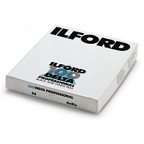 Ilford Delta 100 4 x 5", 25 Blatt