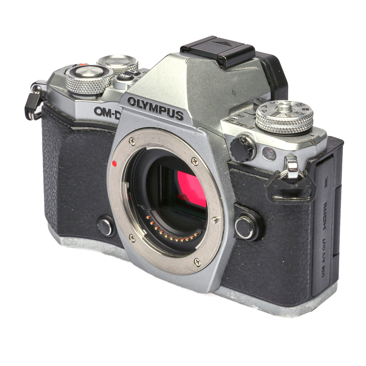 Olympus OM-D E-M5 Mark II silber gebraucht