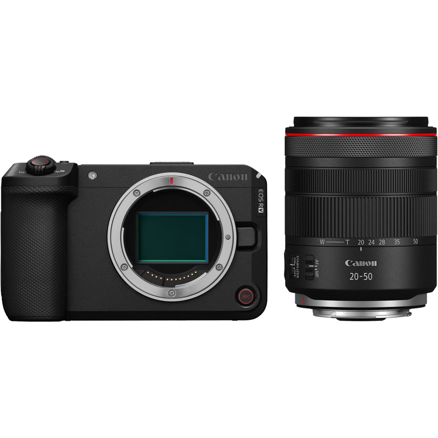 Canon EOS R6 V mit RF 20-50mm F4 L IS USM PZ
