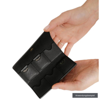 LOULEX Speicherkartenetui Mini SD-Wallet schwarz für SD-Karten
