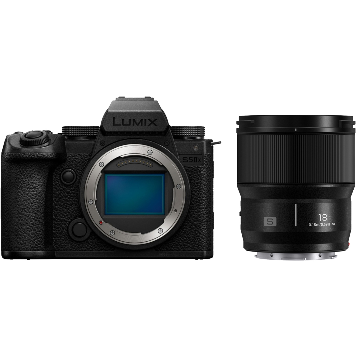 Panasonic LUMIX DC-S5IIX mit LUMIX S 18mm F1.8