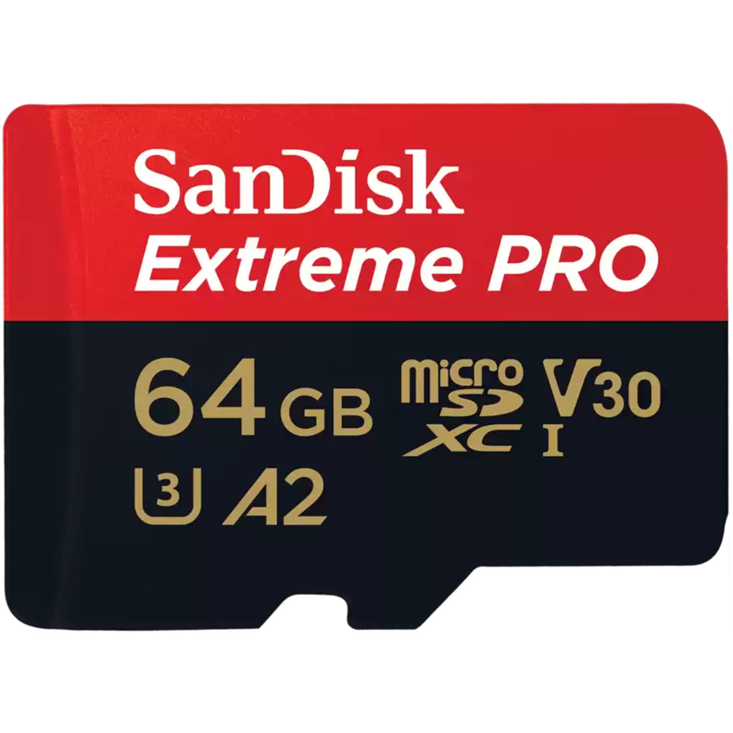 SanDisk Extreme PRO 64GB microSDXC UHS-I V30 mit SD-Adapter