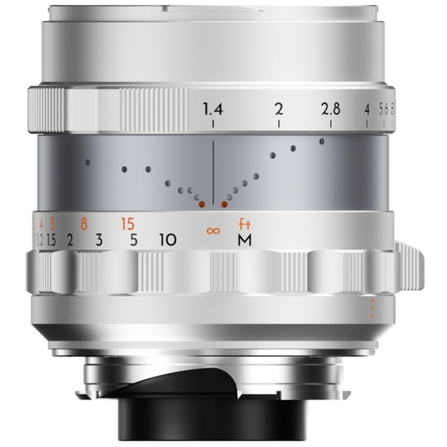 Thypoch Simera 28mm F1.4 Typ II für Leica M-Mount silber