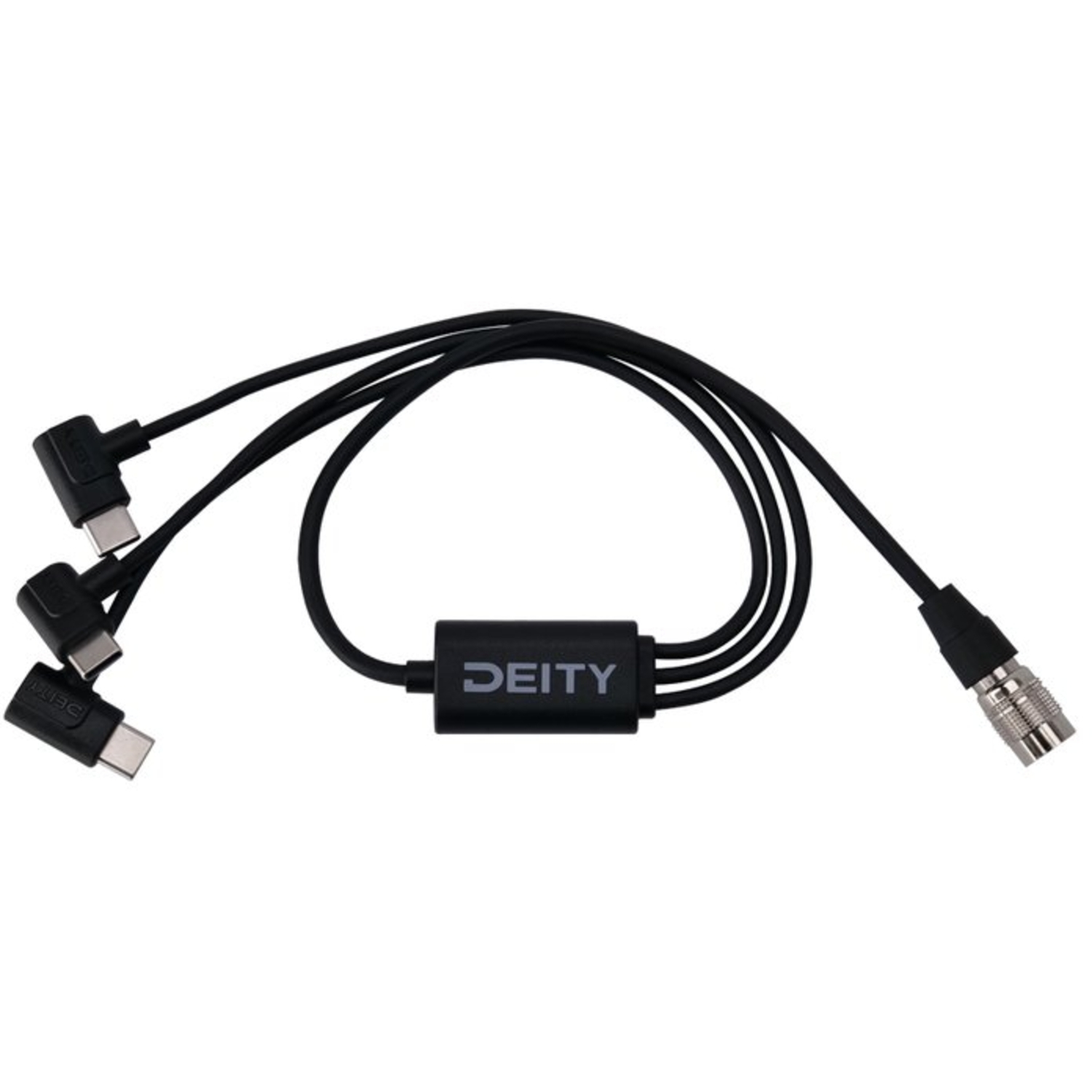 Deity SPD-HR3U 4-pin Push-Power Hirose zu dreifach USB-C Kabel