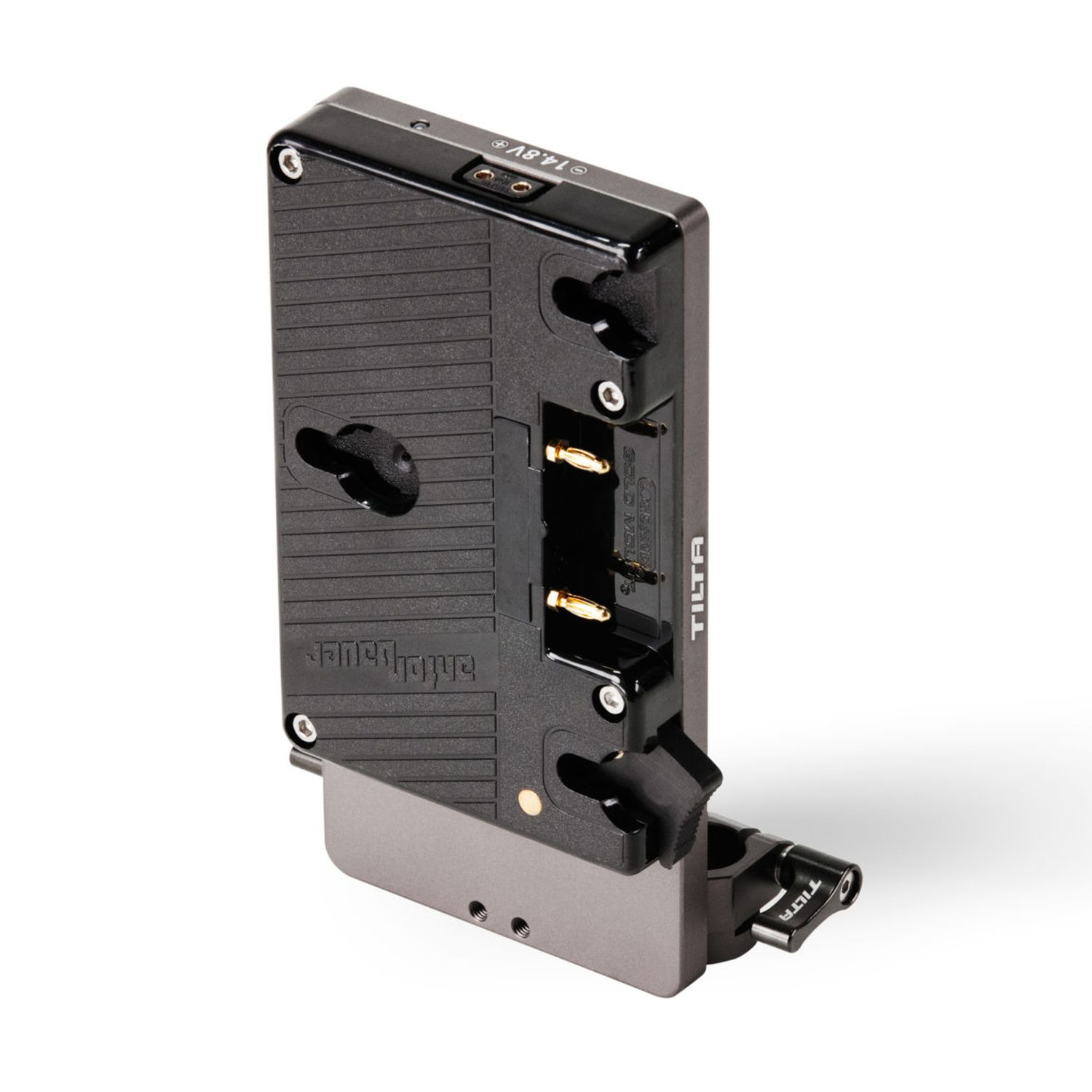 Tilta TA-BTP2-AB-G Drehbare Gold Mount Batterieplatte V2 Tilta Grau