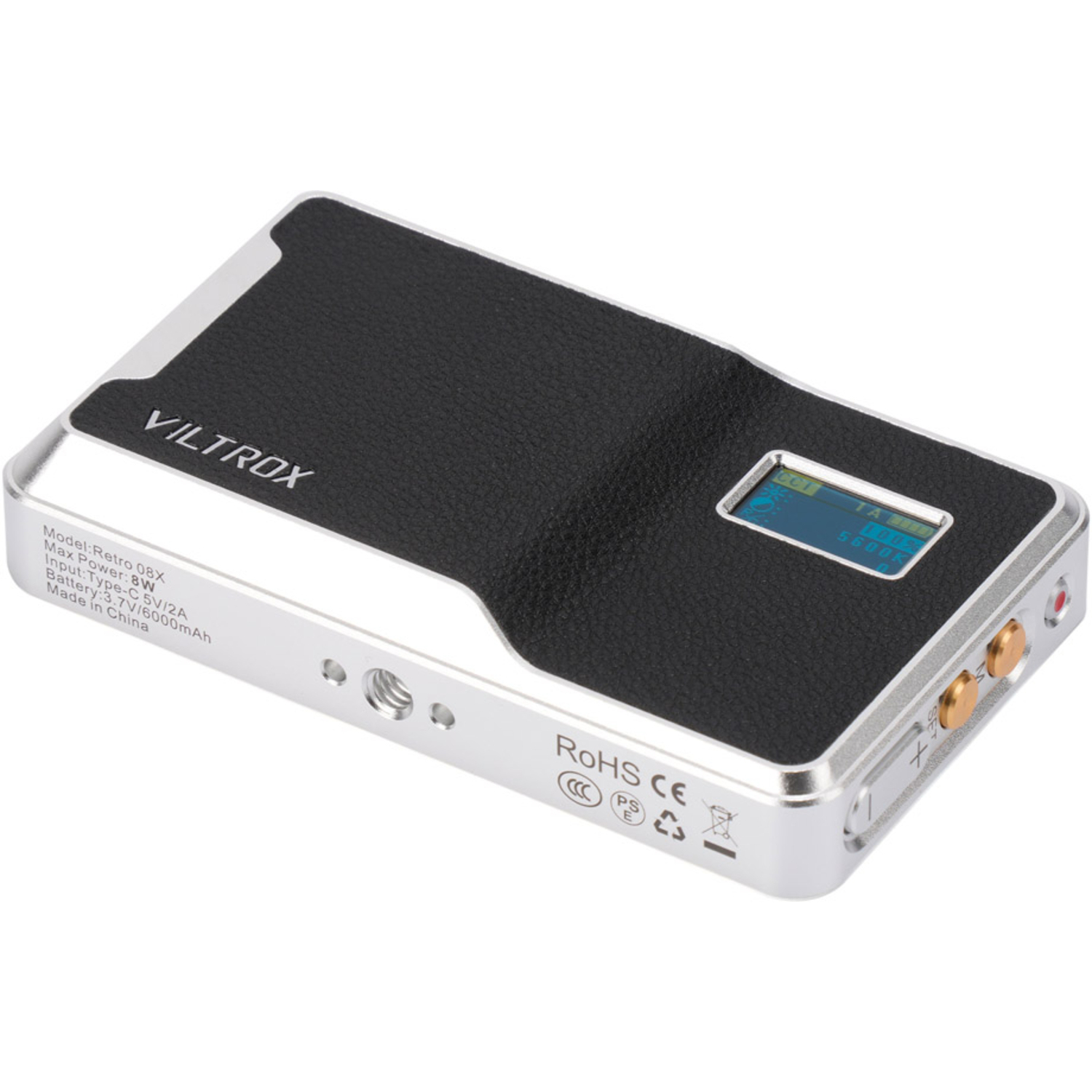 Viltrox Retro 08X RGB Taschen-LED-Licht