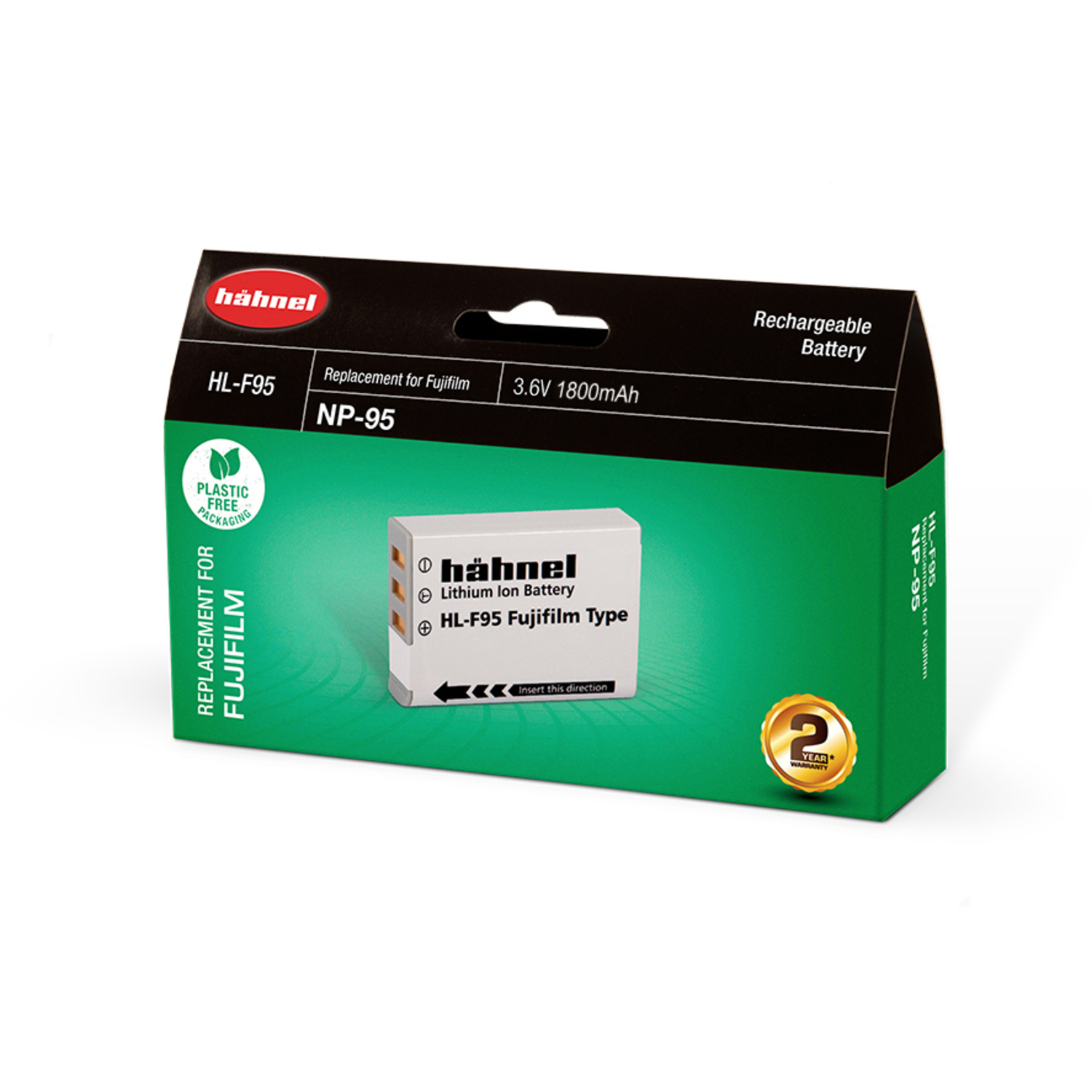 Hähnel Akku HL-F95 für Fujifilm