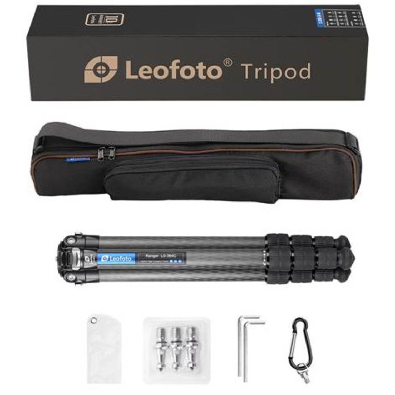 Leofoto Carbon-Dreibeinstativ LS-364C