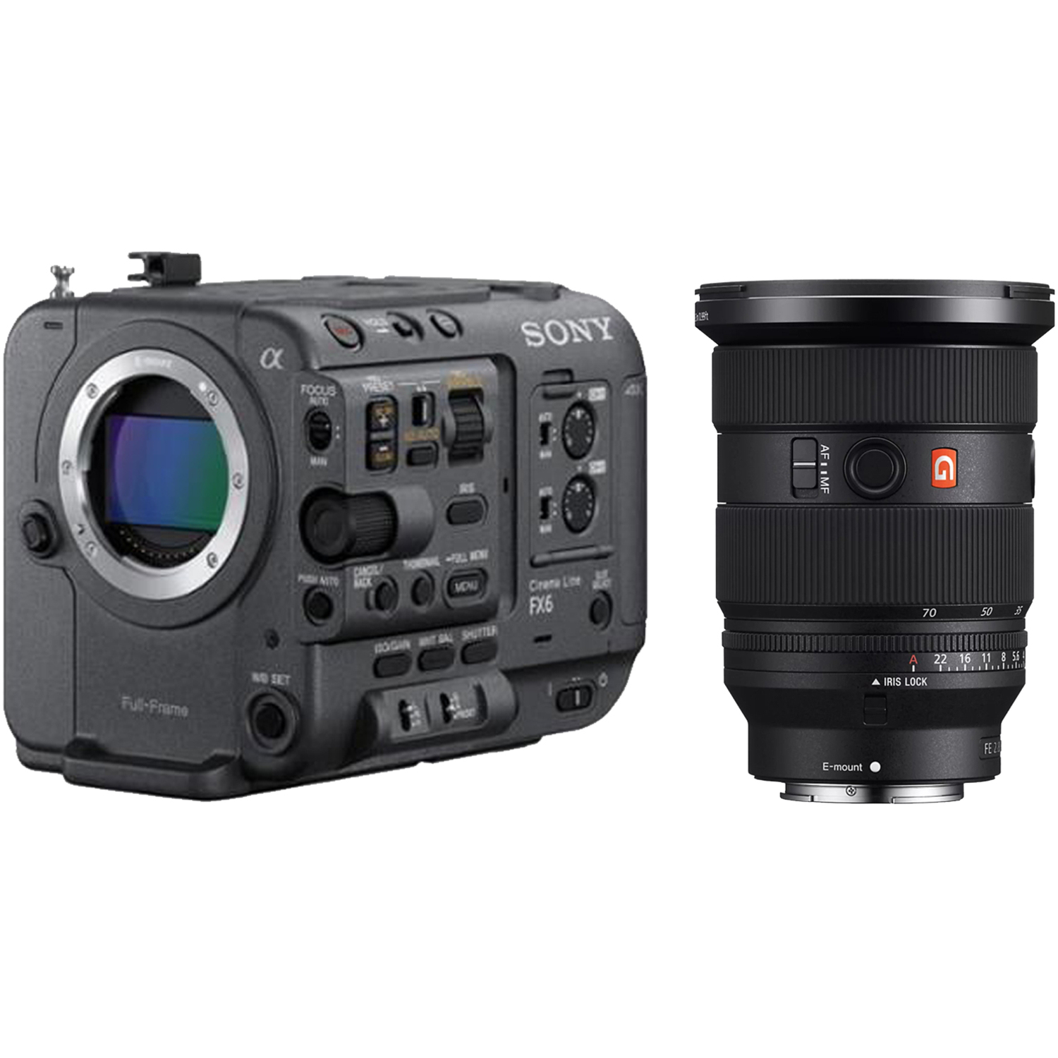 Sony FX6 mit FE 24-70mm F2.8 G Master II