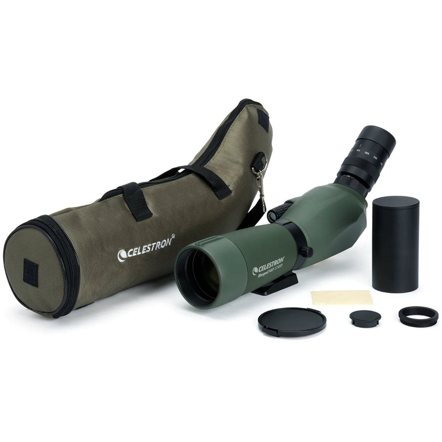 Celestron Regal M2 16-48x65 Spektiv mit Camouflage Rucksack