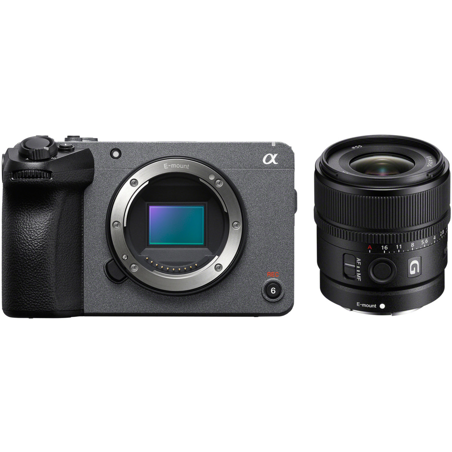 Sony FX30 mit E 15mm F1.4 G