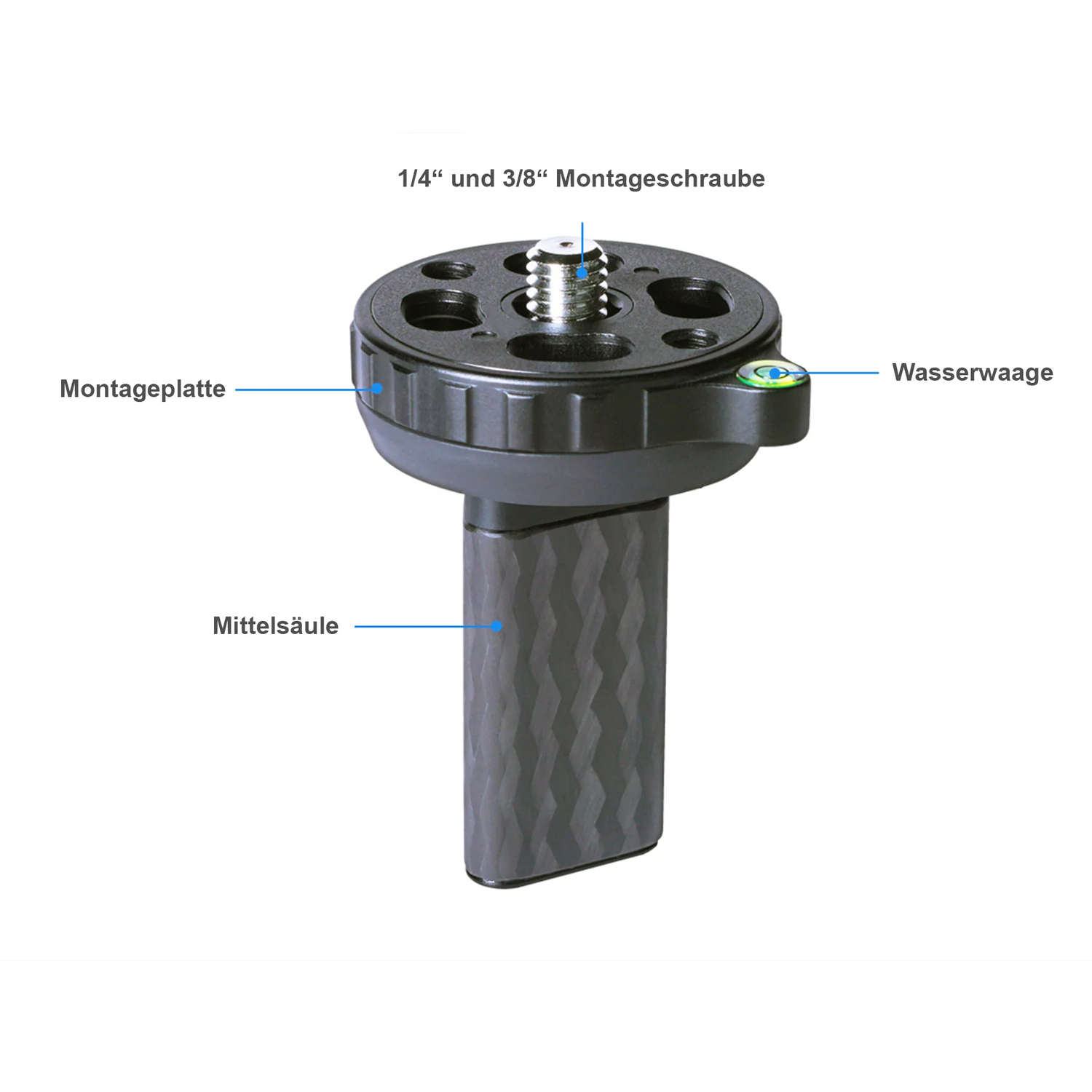 SIRUI ST-Z kurze Carbon-Mittelsäule 7cm für SIRUI ST-Stative